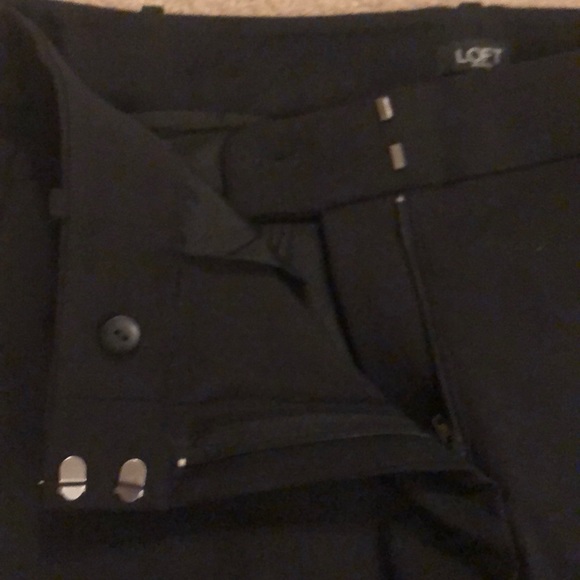 Size 14 petite black dress pants from Loft. - Picture 5 of 8